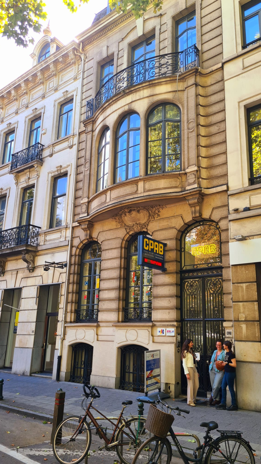 CPAB - Ecole de langues - Avenu Louise a Bruxelles