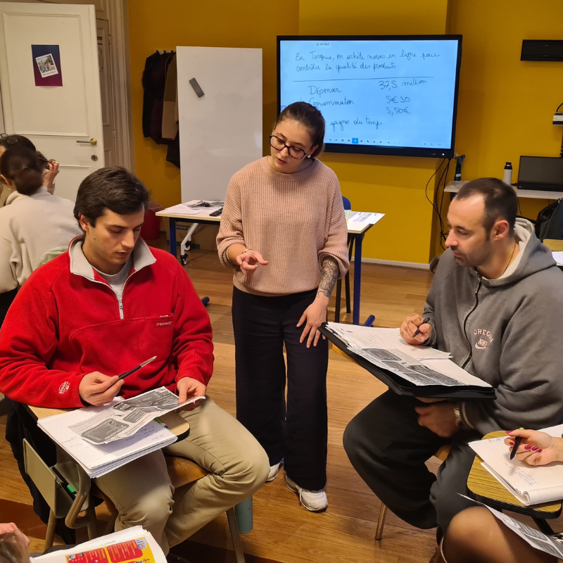 CPAB - Professeur Italien et étudiants